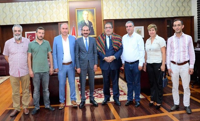 BEYESDER Yönetimi, Kaymakam Okur`u Ziyaret Etti