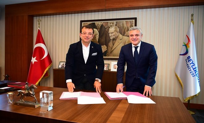 Başkan İmamoğlu Protokolü İmzaladı