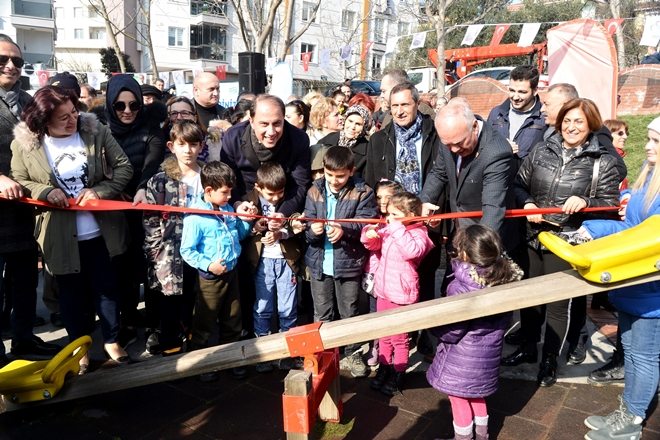 BEYLİKDÜZÜ SABİHA GÖKÇEN PARKI HİZMETE AÇILDI