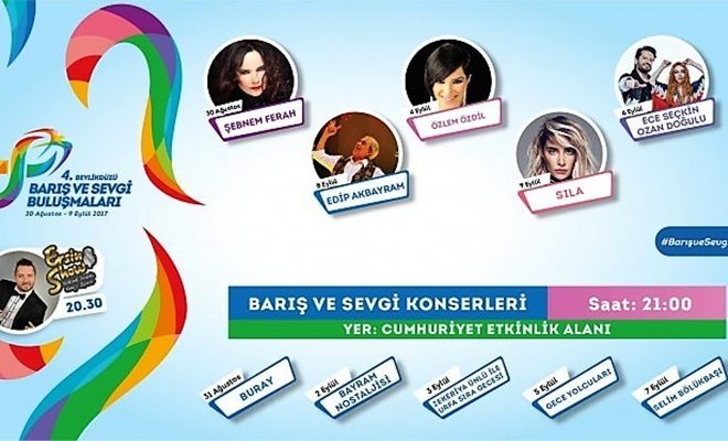 Beylikdüzü Barış ve Sevgi Buluşmaları Başlıyor