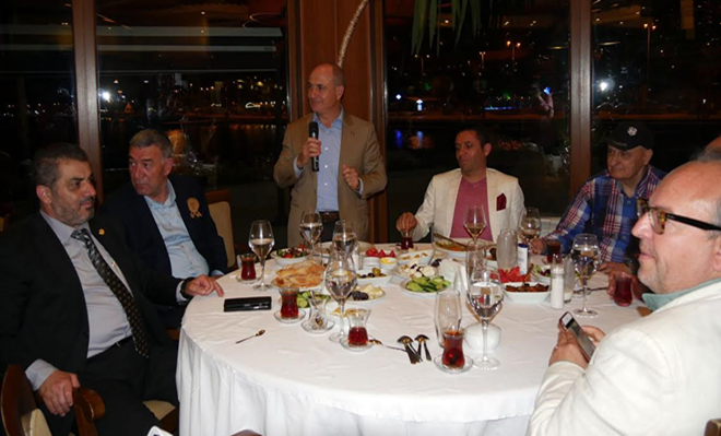 Başkan Akgün, iftarda basın mensuplarını ağırladı