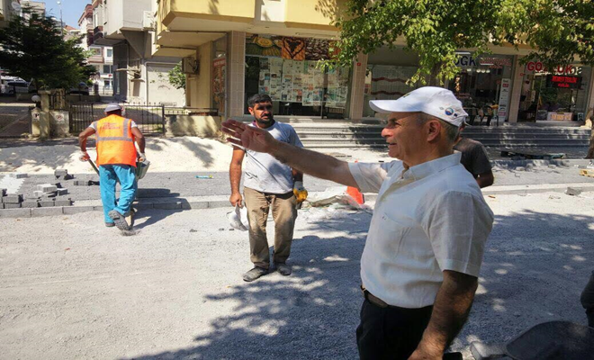 Büyükçekmece şantiye alanına döndü!